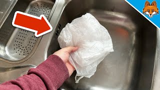 Put a Bag down the Drain and WATCH WHAT HAPPENS💥Mind Blowing🤯 [upl. by Anirrok]