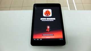 Prestigio MultiPad 4 PMP5785C AnTuTu Benchmark [upl. by Annua427]