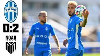 FK MLADÁ BOLESLAV VS FC NOAH EVROPSKÁ KONFERENČNÍ LIGA 2024 [upl. by Ecnerret]