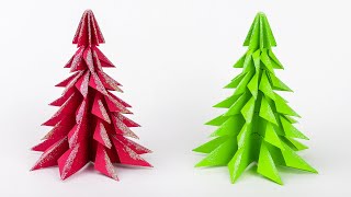 Albero di Natale con la carta  Lavoretti di Natale fai da te  DIY Christmas Craft [upl. by Pet]