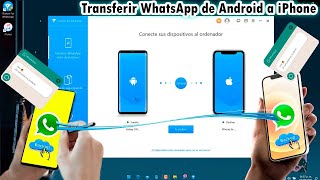 Transferir WhatsApp de iPhone a Android  iTransor for WhatsApp [upl. by Abbot]