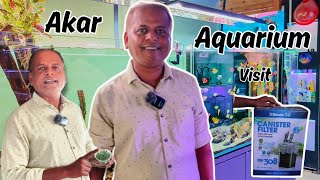 Visit to Akar Aquarium  Fish Shop in Mumbai  Aquarium Safar [upl. by Hinkel]