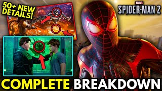 Marvel’s SpiderMan 2 Story Trailer COMPLETE Breakdown  50 NEW Gameplay amp Story Details [upl. by Neiht819]