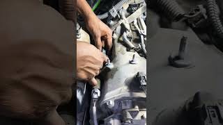 Lexus 460 ignition coil removal car mechanic workshop [upl. by Mathre]