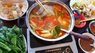 Tom Yum HOT POT  Lau Thai  Helens Recipes [upl. by Oravla]