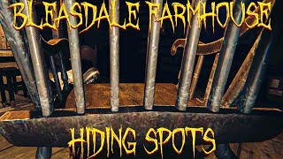 Hiding Spots on Bleasdale Farmhouse  Phasmophobia [upl. by Furie]