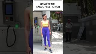 Rakul Preet Singhs Workout Wear is a MustSee  Video [upl. by Hayyikaz]