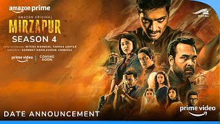 Mirzapur season 4 trailer I Mirzapur 4 release date I Mirzapur 4 update PrimeVideoIN mirzapur [upl. by Domeniga]