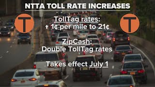 North Texas Toll Authority raising rates on toll roads [upl. by Tabbi401]