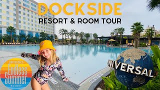 Universals Endless Summer Resort Dockside Inn amp Suites  Staying at the Cheapest Hotel at Universal [upl. by Aihsetal]