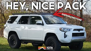 4Runner Sherpa Crestone Roof Rack  Customer Install [upl. by Erastatus]