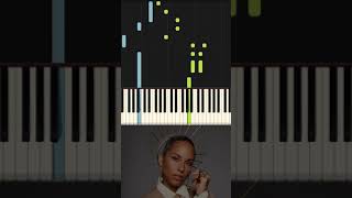 🎹 Fallin  Alicia Keys  Full Lesson Here On My Youtube Channel shorts [upl. by Tomkins]