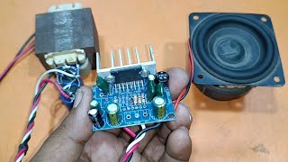 Amplifier circuit using TDA7294 [upl. by Lertnom]