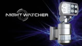 Nightwatcher  The worlds first robotic security light wwwnightwatchercomau [upl. by Airyt]