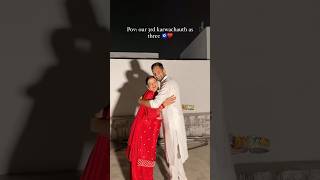 Pov  Our 3rd karwachauth as three🧿♥️karwachauth 2024 pregnancy couple love marriage blessed [upl. by Boorman]