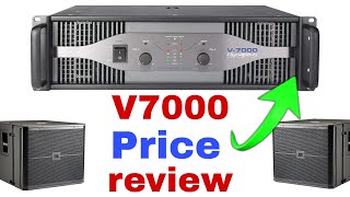 Dynatech V7000 price and review  7000watt amplifier price  v7000 specification [upl. by Evilo732]