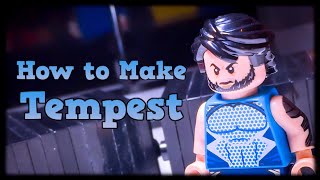 HOW TO MAKE a Custom LEGO TEMPEST from DC COMICS [upl. by Lory970]