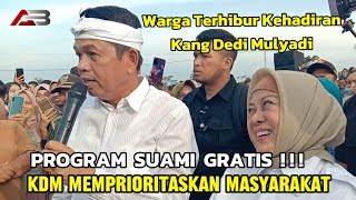 WARGA KUNINGAN TERHIBUR KEHADIRAN KDM  PRIORITASKAN MASYARAKAT  PROGRAM SUAMI GRATIS ❓ [upl. by Nitsua]