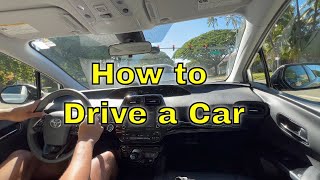 How To Drive A Car For Beginners A Basic Guide [upl. by Dennard]