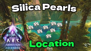 How to Farm Silica Pearls on Aberration Asa Best Silica Pearl Spots on Ark ascended Aberration [upl. by Eseilanna]