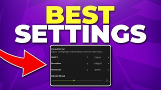 Best NVIDIA Shadowplay Recording Settings  Game Overlay [upl. by Ludlow]