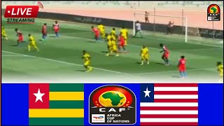 🔴LIVE Togo vs Liberia • Live Stream Africa Cup of Nations Qualifications2024 GroupE Full Analysis [upl. by Chemesh]