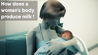 How does a womans body produce milk [upl. by Eldridge]