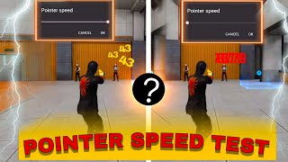 POINTER SPEED TEST  Best POINTER SPEED ⚙️ [upl. by Eenor356]