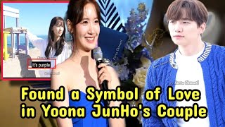 SUB  Its a Shocking Found a Symbol of Love in Yoona JunHos Couple [upl. by Linad]