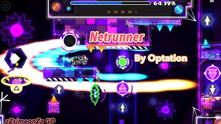 Netrunner By Optation Easy Demon Geometry Dash Mobile [upl. by Zug]