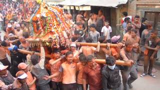 Madhyapur thimi bisket jatra 2071 [upl. by Nilak186]