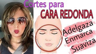 Adelgaza tu Rostro al Instante😱 CORTES DE CABELLO para CARAS REDONDAS El sercreto [upl. by Anauqcaj776]