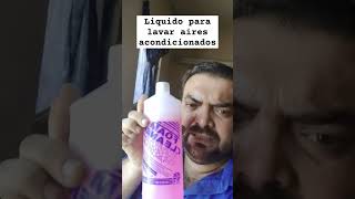 líquido para lavar evaporador y condensador se llama foam cleaner y es muy bueno [upl. by Hefter144]