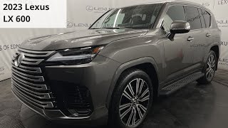 2023 Lexus LX 600  AWD  Luxury Package [upl. by Salita]