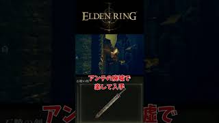 【ELDEN RING】エルデンリングDLC 石鞘の剣 アンテの廃墟で楽して入手 shorts エルデンリング 石鞘の剣 eldenring [upl. by Froemming263]