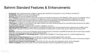 Bahmni Standard 100 Release Overview [upl. by Rialb]