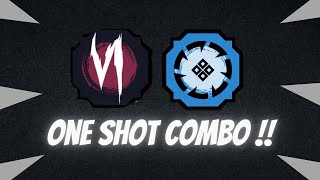 Code Gaiden  Minakaze One Shot S Combo   Shindo Life [upl. by Elmina93]