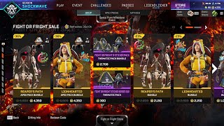 Apex Legends FIGHT OR FRIGHT SALE Halloween Skin Store Event Update [upl. by Llerrat]