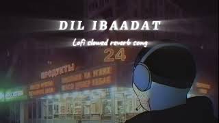 Dil ibaadat song  slowedreverb  lofi songs 🎵lofimusic [upl. by Nogas558]