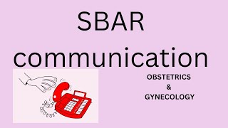 SBAR communication for Obgyn  Aqorn Learning  Audit  Risk Management  FCPS  rahat2021 [upl. by Ahsart]