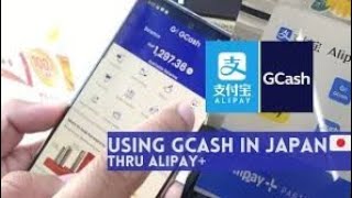 How to Use Gcash in Japan 711 Using QR Code Ali pay [upl. by Schellens]