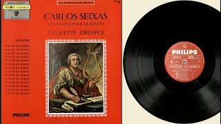 Huguette Dreyfus harpsichord Carlos Seixas 14 sonates pour clavecin [upl. by Speroni]