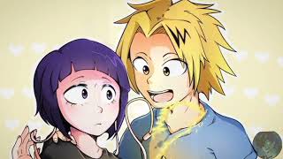 Denki kaminari x jirou kyouka  waiting for love  Avicii [upl. by Inahpets]