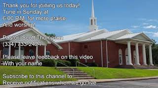 Ridgecrest Baptist Church Ozark 080424 AM Luke 19 110 [upl. by Mich]