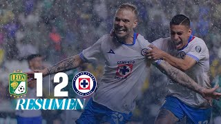 LEÓN 12 CRUZ AZUL J7  REMONTADA y la MÁQUINA en la CIMA [upl. by Millman]