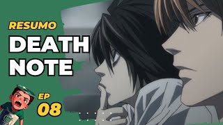 Resumo de Death Note  Ep 08 quotBrilhoquot  OTAKU CONDENSADO [upl. by Valentino]