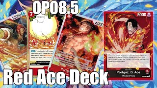 OP085 Post ST15 Ace Deck Building Guide  One Piece Card Game [upl. by Ahc]