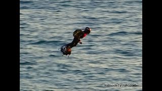 Zapata et le flyboard air France 4 [upl. by Gregor]