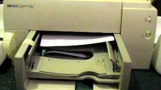 Impresora HP Deskjet 680 C [upl. by Lahcim744]