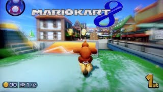 Mario Kart 8 Gameplay  Demo Wii U HD 3 New Tracks DKBike [upl. by Roskes271]